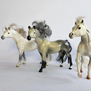 Vintage 1998 Empire Industries “Grand Champions” Appaloosa & Dapple Grey Horses